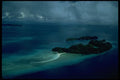 005000 Multi coloured Blue Sea With Islets A4 Photo Print
