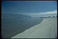 005033 Tire Tracks In Sand, Boom Off Beach A4 Photo Print