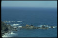 005052 Hazy Horizon, Rocky Shore A4 Photo Print