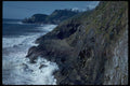 005061 Seashore Cliffs A4 Photo Print
