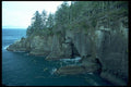 005062 Sea carved Caves In Cliffs A4 Photo Print