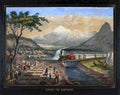 006 Across Continent Vintage A4 Photo Print