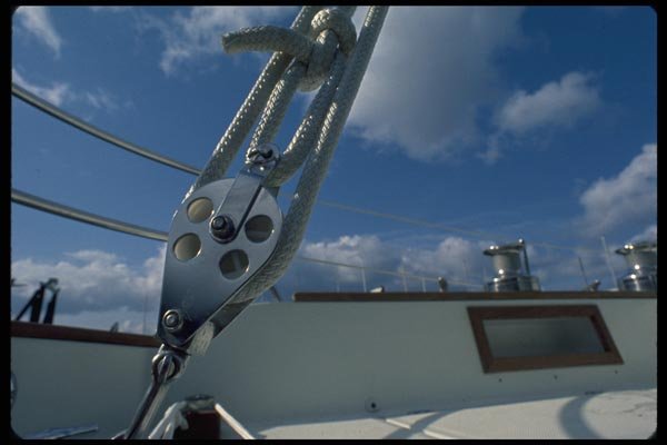 007002 Block And Tackle A4 Photo Print