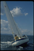 007004 Cutter Aft Under Sail A4 Photo Print