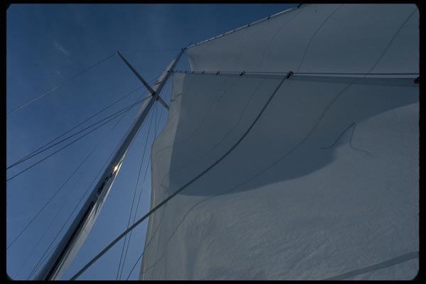 007005 The Main Sail From Below A4 Photo Print