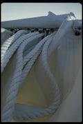 007008 Lines And Sail Close Up A4 Photo Print
