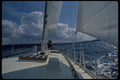 007014 Sailor Looking Forward From Cockpit A4 Photo Print