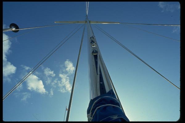 007016 Mainsail Mast And Spreader A4 Photo Print