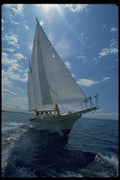 007018 Ketch, View Of Bowsprit A4 Photo Print