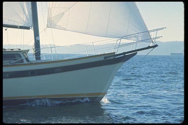007030 Starboard Bow A4 Photo Print