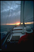 007033 Sailing Into Sunset A4 Photo Print