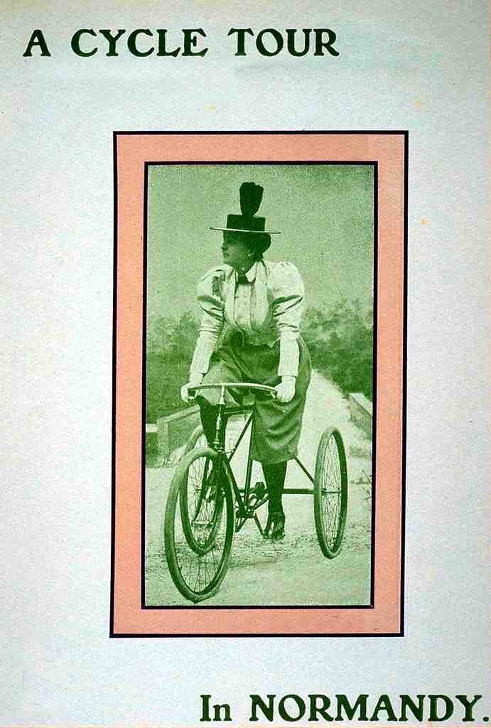 009 A Cycle Tour Vintage A4 Photo Print