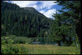 009096 Man And Boy Fishing Mountain Lake A4 Photo Print