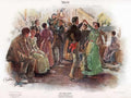 01 The Barn Dance Vintage Advert A4 Photo Print