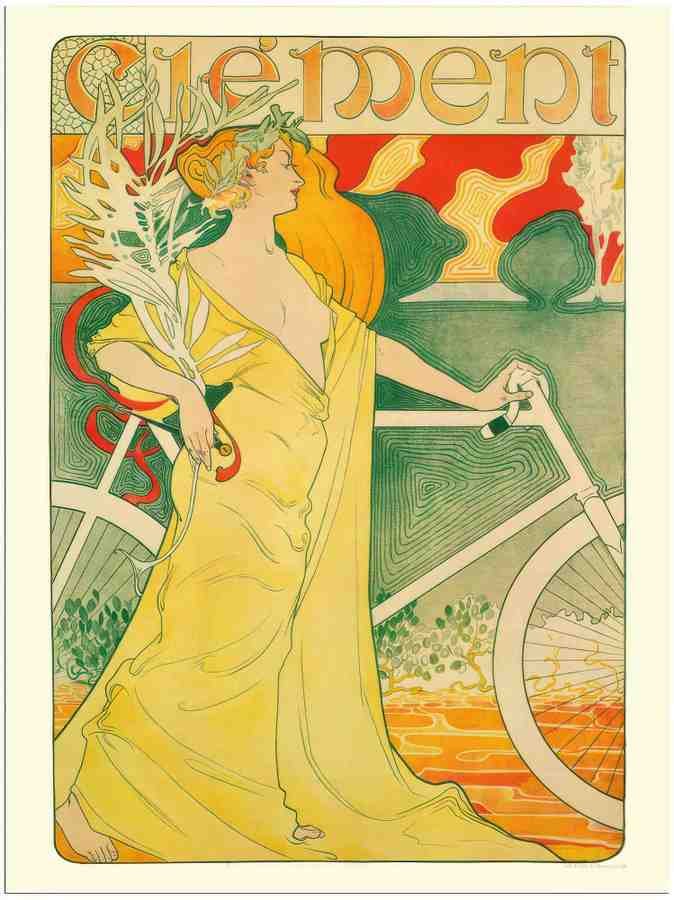01 clememnt cycles 2 Vintage Advert A4 Photo Print