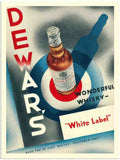 01 dewars whisky 1930s 2 Vintage Advert A4 Photo Print