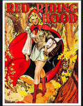 01 red riding hood pantomime poster Advert A4 Photo Print