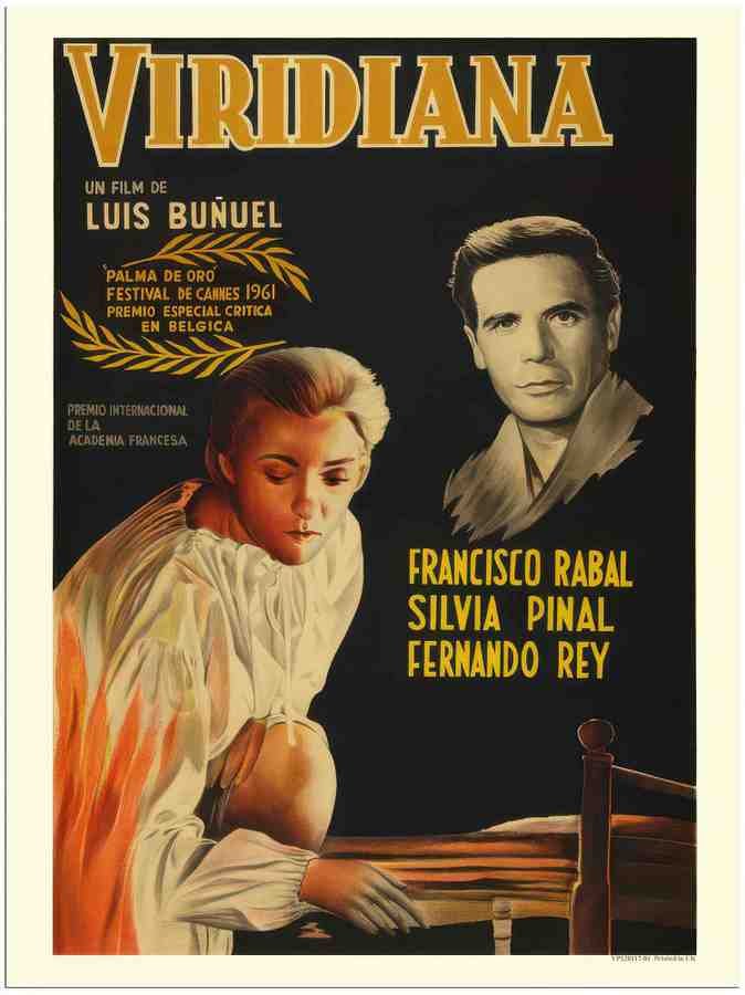 01 viridiana bunuel 2 Vintage Advert A4 Photo Print