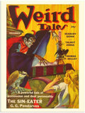 01 weird tales pulp fiction 2 Vintage Advert A4 Photo Print