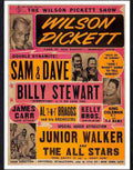 01 wilson pickett sam and dave junior walker soul r n b concert poster Advert A4 Photo Print