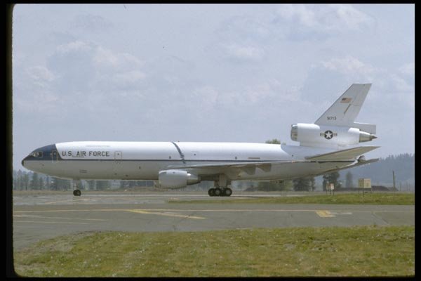 010012 First KC10 Being Delivered To Airforce A4 Photo Print