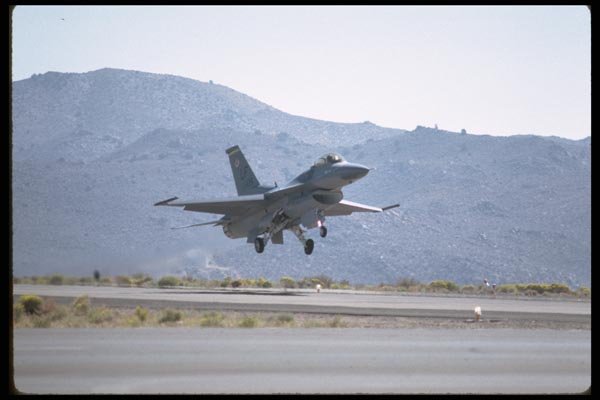 010036 F 16 Landing At Luke Air Force Base A4 Photo Print