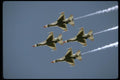 010046 Thunderbirds Flying Close, From Below A4 Photo Print