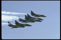 010080 Six Blue Angel A 4s Flying A4 Photo Print
