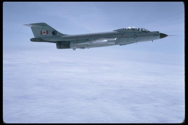010083 CF 101 Flying, From Side A4 Photo Print