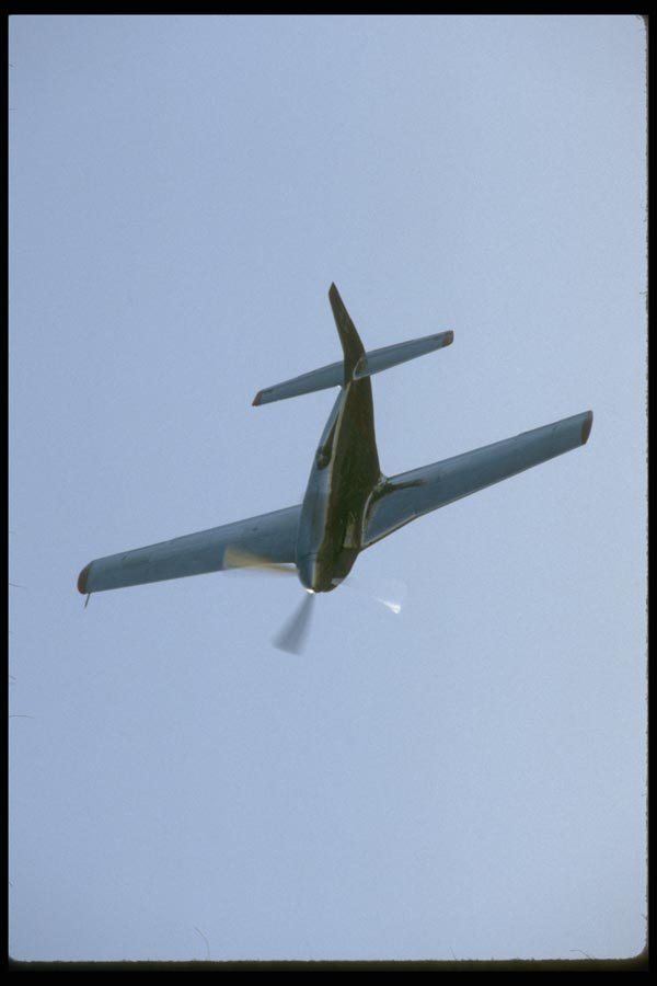 010094 Modified P 51 Racing A4 Photo Print