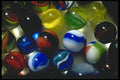011042 Coloured Marbles A4 Photo Print