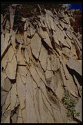 011075 Broken Rock Layers A4 Photo Print
