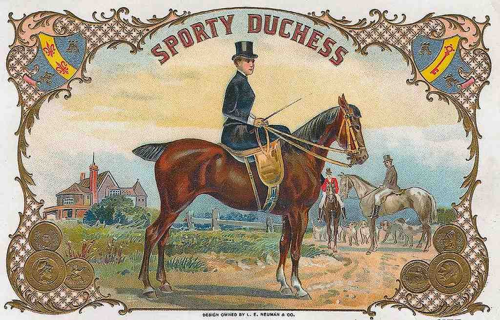 012 Sporty Duchess Vintage A4 Photo Print