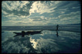 014024 Kayaker On Ice A4 Photo Print