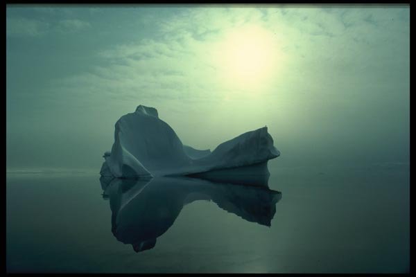 014054 Iceberg In Jones Sound A4 Photo Print