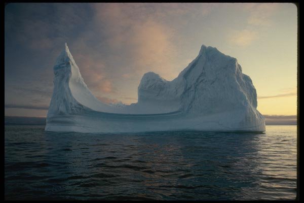014061 Iceberg In Baffin Bay A4 Photo Print
