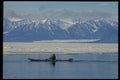 014063 Kayaker On Eclipse Sound A4 Photo Print