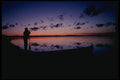014088 Conoeist On Wild River A4 Photo Print