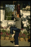 015008 Woman Practises Tai Chi, Green Lake Park, Kunming, Yunnan A4 Photo Print