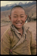 015032 Young Tibetan Boy, Eastern Tibet A4 Photo Print