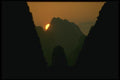 015054 Sunset, Yangshou A4 Photo Print