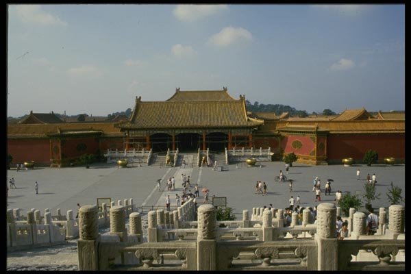 015076 Tai Ho Lien, Forbidden City, Beijing A4 Photo Print