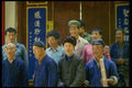 015080 Men Gather Outside Zhonghe Temple, Dali, Yunnan A4 Photo Print
