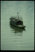 015088 River Boat, Xingping, Guangxi A4 Photo Print