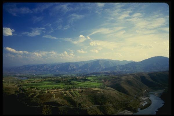 015089 Scenery, Southern Sichuan Province A4 Photo Print