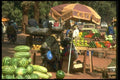 016005 Market Scene In Bamako, Mali A4 Photo Print