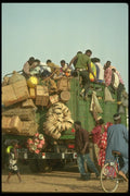 016024 Popular Transportation In Mali A4 Photo Print