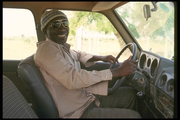 016034 Jeep Driver In Kaarta, Sahel A4 Photo Print