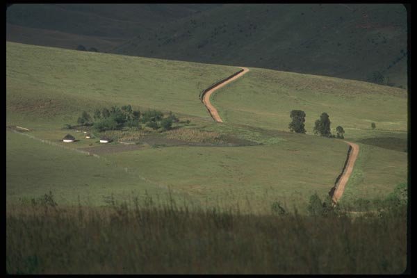 016079 Western Kenya, Cherangani Hills A4 Photo Print