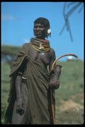 016082 Turkana Women, North West Kenya A4 Photo Print